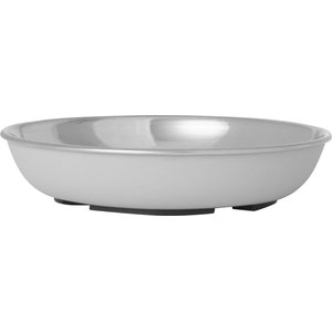 Frisco Non-Skid Stainless Steel Dish Cat Bowl, Gray, 1 Cup