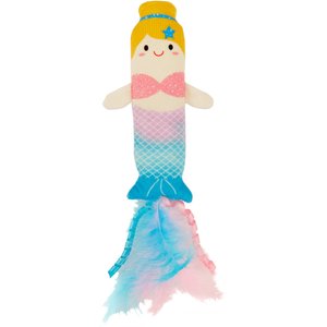 Frisco Mythical Mates Mermaid Crinkle Kicker Cat Toy with Catnip