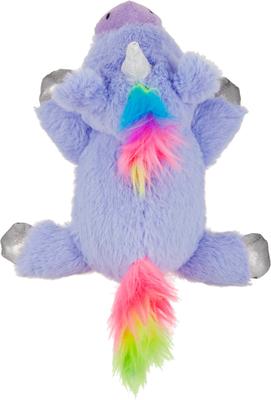Show full view: Frisco Unicorn Plush Squeaky Dog Toy, Purple, Medium/Large slide 2 of 4