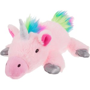 Frisco Mythical Mates Plush Squeaking Unicorn Dog Toy, Pink, Medium