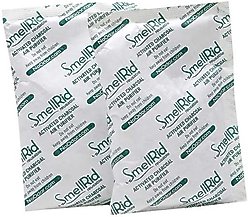 SMELLRID Reusable Activated Charcoal Odor Eliminator & Air Purifier Pads, Large, 5 count slide 2 of 2