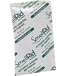 SMELLRID Reusable Activated Charcoal Odor Eliminator & Air Purifier Pads, Medium, 10 count