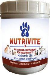 Nutrivite Nutritional Dog & Cat Supplement, 35.27-oz bottle