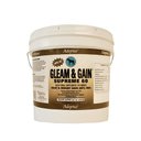 Adeptus Gleam & Gain Supreme 60 Coat & Weight Gain Grain Flavor Powder Horse Supplement, 10-lb tub