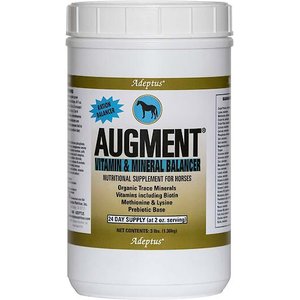 Adeptus Augment Vitamin & Mineral Balancer Powder Horse Supplement, 3-lb tub