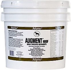 Adeptus Augment Hoof Nutrients Grain Flavor Powder Horse Supplement, 22-lb tub