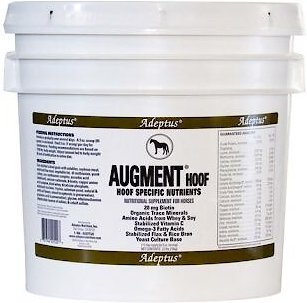 Adeptus Augment Hoof Nutrients Grain Flavor Powder Horse Supplement, 22-lb tub slide 1 of 1