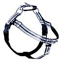 2 Hounds Design Freedom No Pull Nylon Reflective Dog Harness, Black, Medium: 22 to 28-in chest