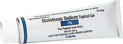 Diclofenac (Generic) Sodium Gel 1%, 100-gm tube slide 2 of 4