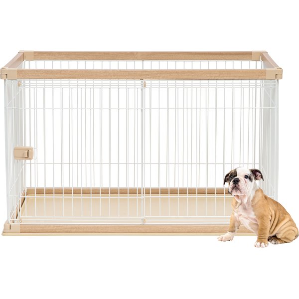 CARDINAL GATES Perfect Fit Wire Dog Pen, Brown - Chewy.com