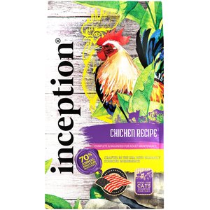 Inception Chicken Recipe Dry Cat Food, 13.5-lb bag
