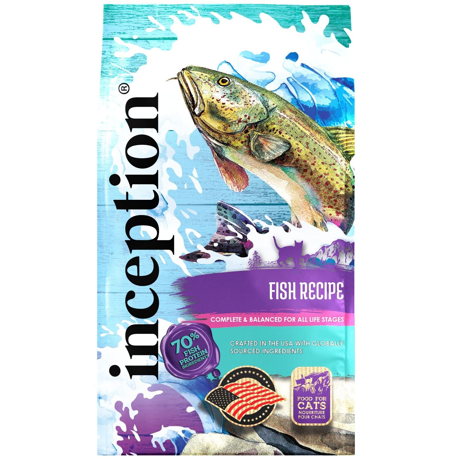 INCEPTION Fish Recipe Dry Cat Food reviews Chewy