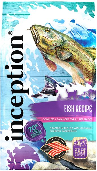 Inception Fish Recipe Dry Cat Food Inception Fish Recipe Dry Cat Food