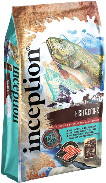 Inception Fish Recipe Dry Dog Food, 4-lb bag slide 1 of 8