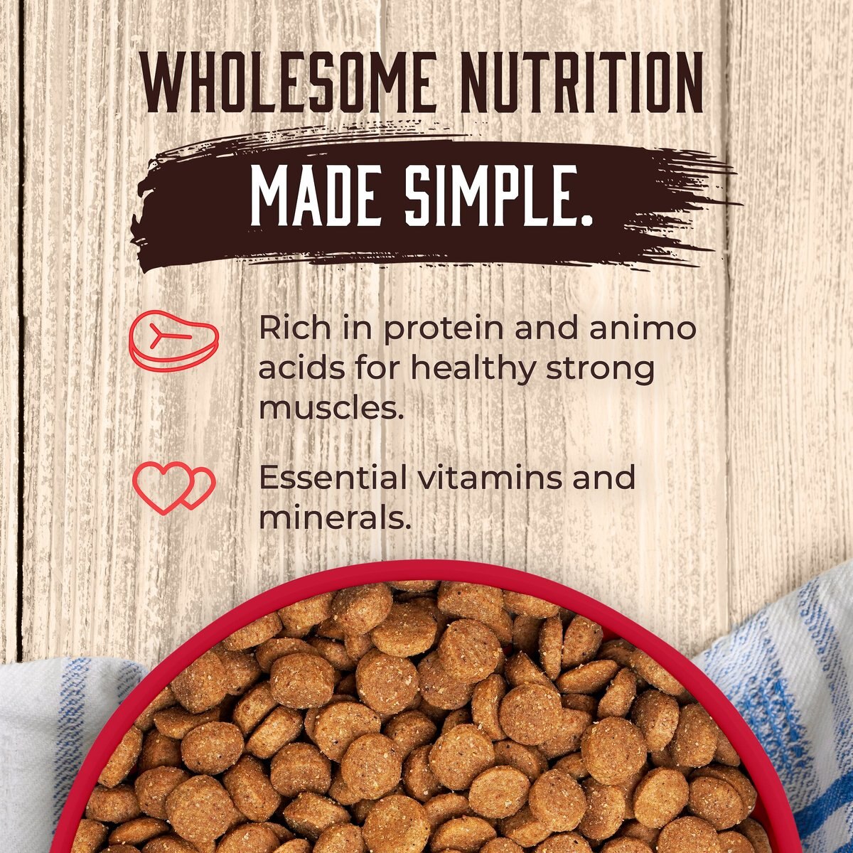 INCEPTION Pork Recipe Dry Dog Food, 4lb bag