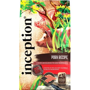 Inception Pork Recipe Dry Dog Food, 13.5-lb bag