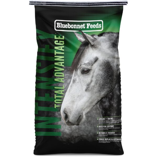 BLUEBONNET FEEDS Intensify Ex-Factor Low Sugar, Low Starch Horse Feed ...