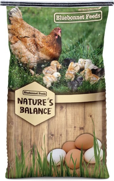 Bluebonnet Feeds Nature's Balance Egg Booster Crumble Chicken Feed, 50-lb bag slide 1 of 4