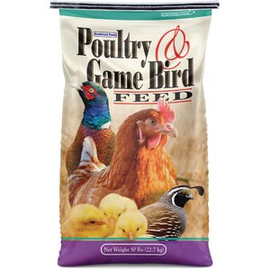 Bluebonnet Feeds Game Bird Breeder Nibblet Bird Food, 50-lb bag