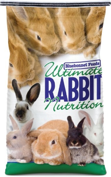 BLUEBONNET FEEDS Rabbit Booster 16 Protein Rabbit Food 50 lb bag