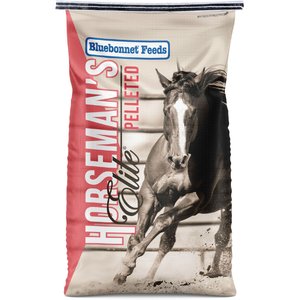 Bluebonnet Feeds Horsemans Elite Pelleted Horse Feed, 50-lb bag