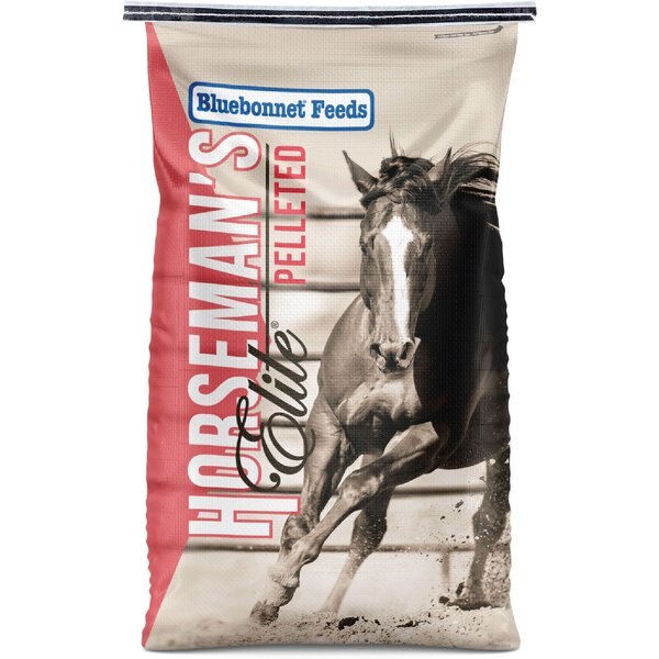 FEEDS Horsemans Elite Pelleted Horse Feed, 50lb bag
