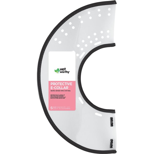 SUNGROW PostSurgery Soft Cone Dog & Cat Recovery Collar, Pink, Medium