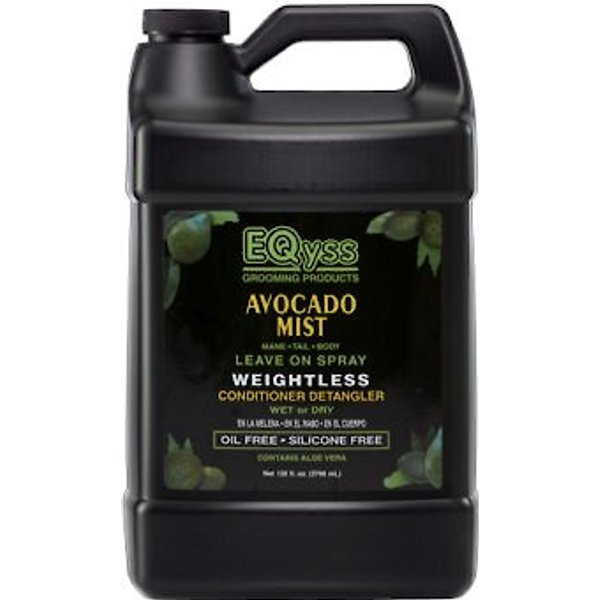 EQYSS GROOMING PRODUCTS Avocado Mist Horse Conditioner & Detangler, 1