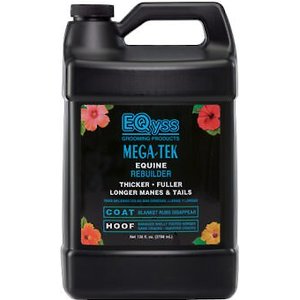 EQyss Grooming Products Mega Tek Rebuilder Horse Conditioner, 1-gal bottle