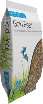 Show full view: Aqua Natural Gold Pearl Aquarium Gravel, 10-lb bag slide 3 of 4