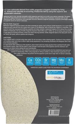 Show full view: Aqua Natural Oolitic Aragonite Aquarium Sand, 10-lb bag slide 2 of 3