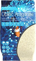 Aqua Natural Oolitic Aragonite Aquarium Sand, 20-lb bag