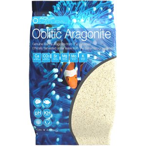 Pisces USA Oolitic Aragonite Aquarium Sand, 20-lb bag