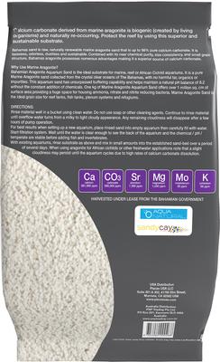 Show full view: Aqua Natural Coarse Aragonite Aquarium Sand, 10-lb bag slide 2 of 4