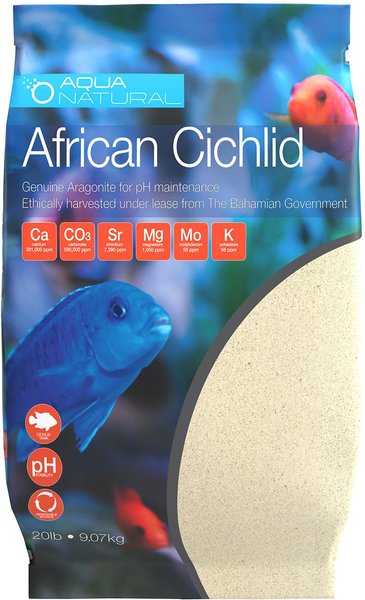 Aqua Natural African Cichild Aragonite Aquarium Sand