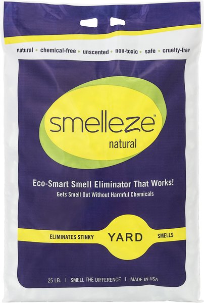 Smelleze Natural Yard Odor Removal Deodorizer Granules, 25-lb bag slide 1 of 7