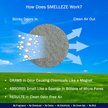 thumbnail image 2 of SMELLEZE Natural Ethylene Gas Absorbent - 2 Lb Granules, 1mm Size, Made In USA 2 of 4