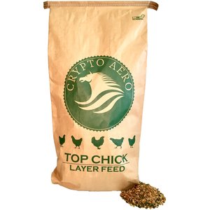 Crypto Aero Top Chick Layer Chicken Feed, 50-lb bag
