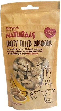 Discontinued - NATURALS BY ROSEWOOD Fruity Filled Cushions Small Pet ...