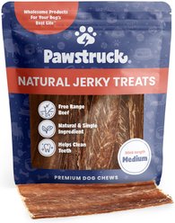 Pawstruck Joint Health Beef Jerky Dog Treats, 5.5-in, 25 count slide 1 of 9