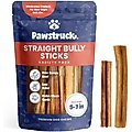 Pawstruck Straight Bully Sticks Dog Treats,1-lb bag, 5-7 in