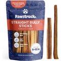 Pawstruck Straight Bully Sticks Dog Treats,1-lb bag, 8-12 in
