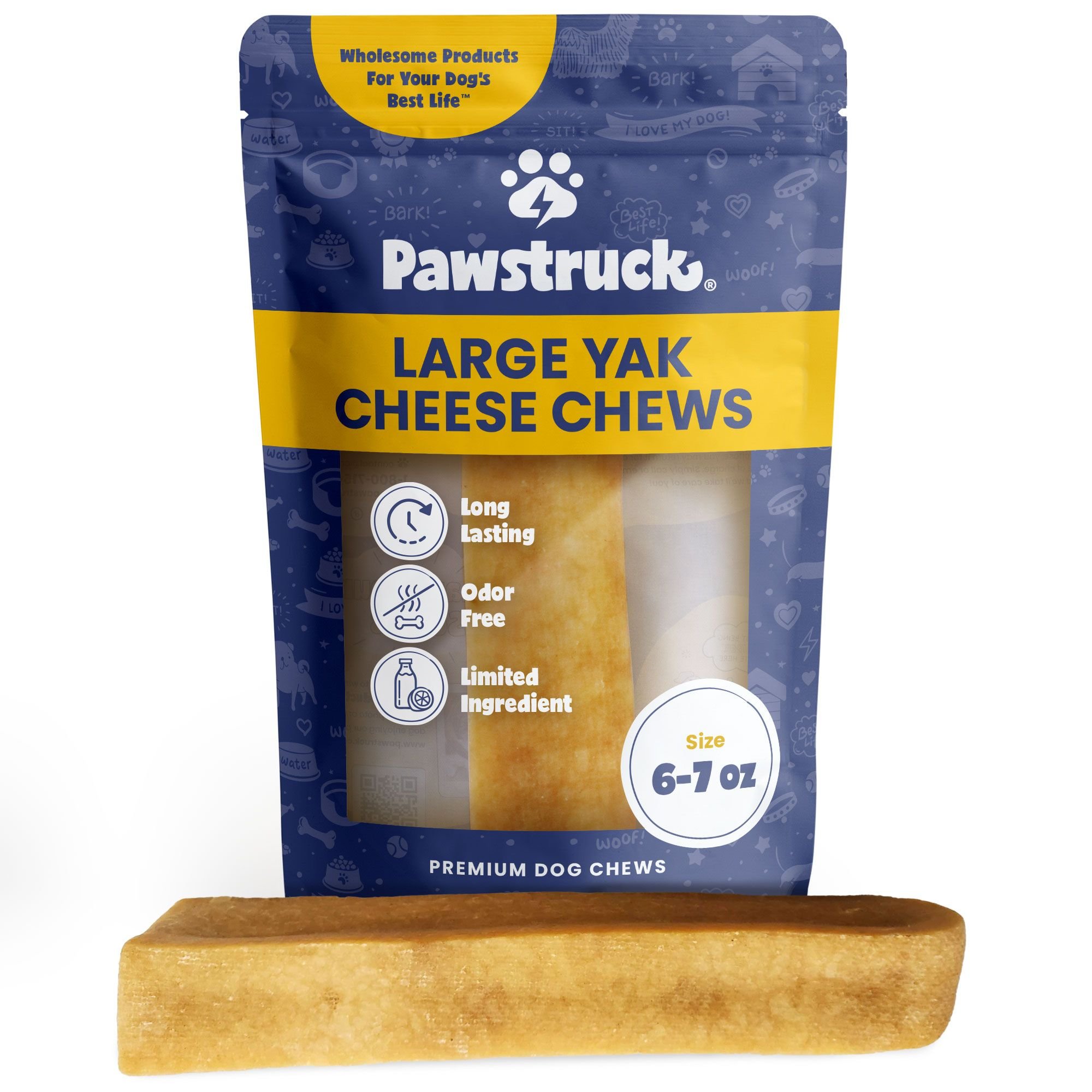 PAWSTRUCK Himalayan Monster Yak Dog Treat Customer Questions - Chewy.com