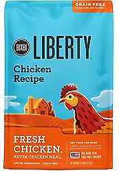 BIXBI Liberty Fresh Grain-Free Chicken Recipe Dry Dog Food, 22-lb bag