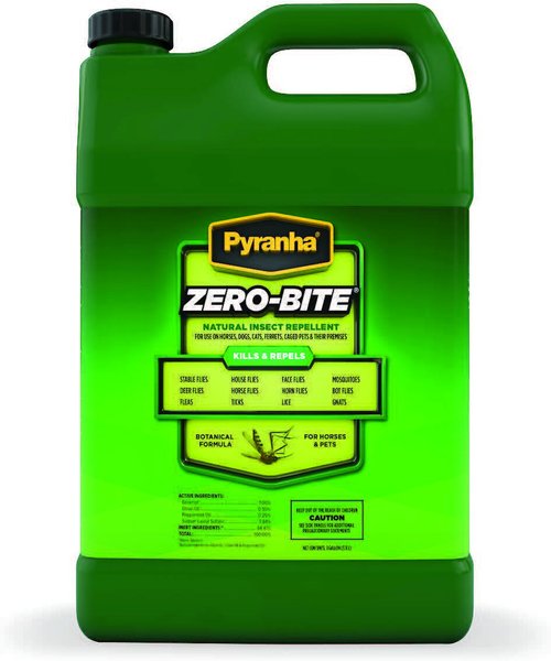 Pyranha Zero-Bite Natural Horse Insect Repellent, 1-gal bottle slide 1 of 1