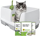 Tidy Cats Breeze X-Large Multi-Cat Starter Kit Litter Box, Litter Pallets & Pads