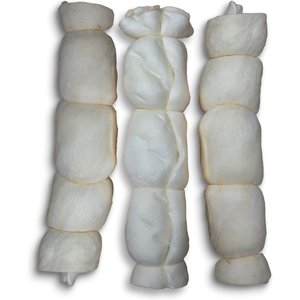 HDP Beef Cheek Rolls Natural Chew Dog Treats, 5 count, 10-in