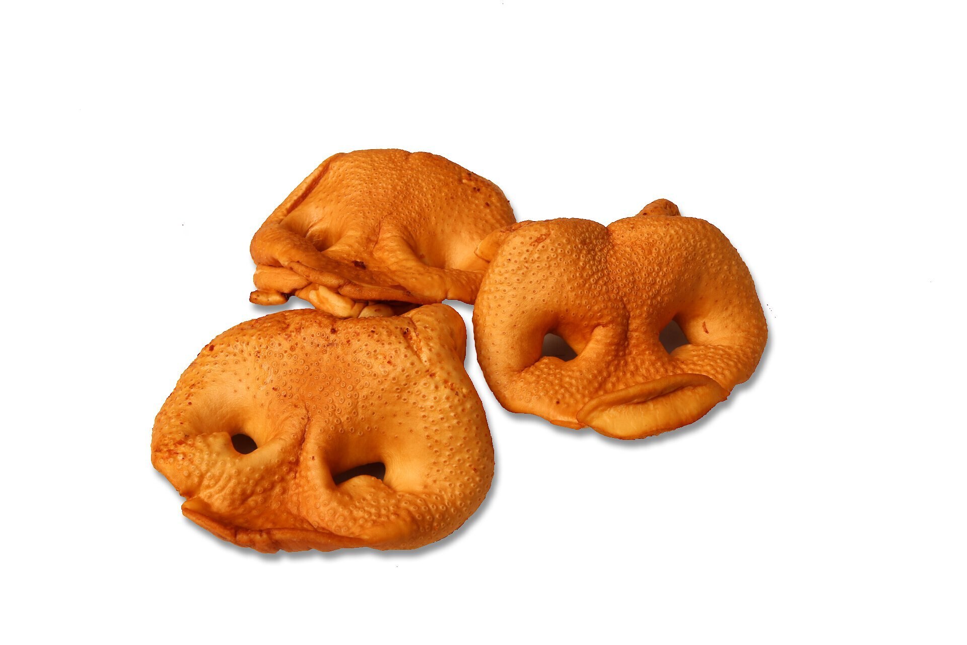 HDP Jumbo Pork Snouts Dog Treats, 25 count
