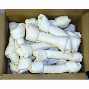HDP Rawhide Bones 8-9" Dog Treats, 15 count
