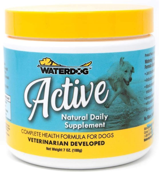 Waterdog Active Daily Dog Supplement, 7-oz jar slide 1 of 5